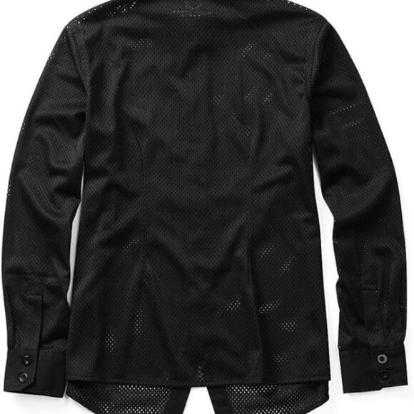 Mariko Mesh Button-up Shirt - Picture 5 of 6